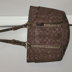 Coach Satchel-brown